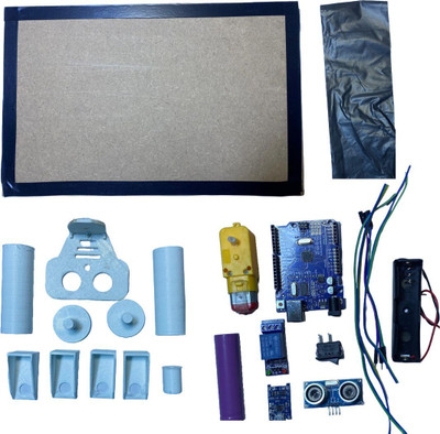 Mechanic37 DIY Conveyor Belt Science Exhibition Project Kit (Only Material) Educational Electronic Hobby Kit