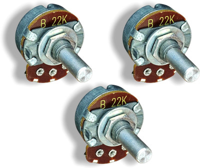AVISRI 3 PCS B22K Potentiometer Electronic Components Electronic Hobby Kit