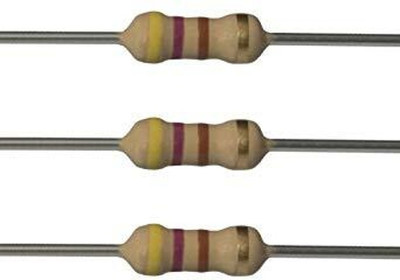 MIFRA ELECTRONICS 47k Ohm 1/4 Watt Resistor (10 pcs) Electronic Components Electronic Hobby Kit