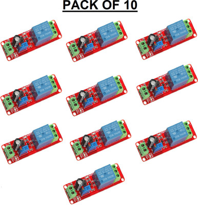 EASTRA PACK OF 10 DC 12V Delay Relay Shield NE555 Timer Switch Electronic Components Electronic Hobby Kit