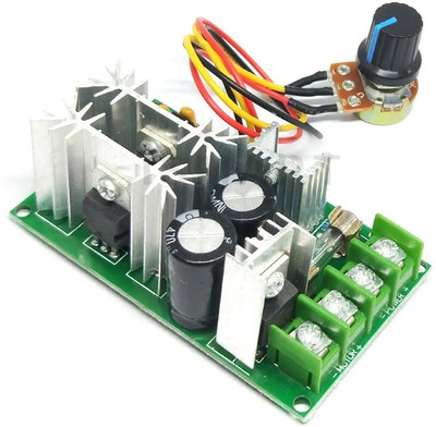 SG Flash HIGH QUALITY 10-60V 20A PWM DC Motor Speed Controller Micro Controller Board Electronic Hobby Kit