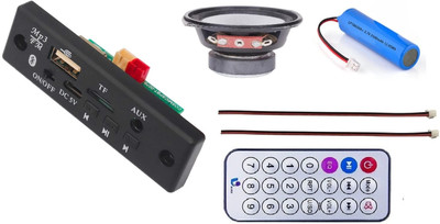 HouseOfCommon HIGH QUALITY amplifire Card with speakar and battery 3INCH Speaker Electronic Components Electronic Hobby Kit