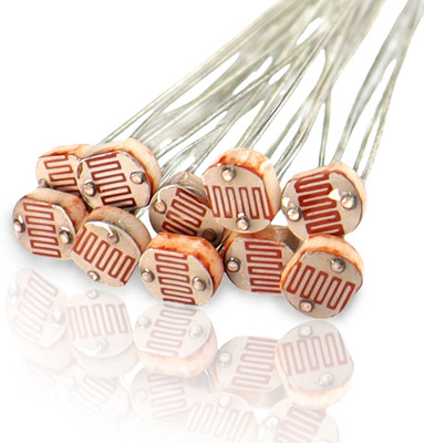 Phicon LDR 5mm Light Dependent Register Photo Resistor 10 Pieces Electronic Components Electronic Hobby Kit
