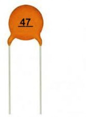 MIFRA ELECTRONICS 47pF 50V Capacitor (10 Pcs) Electronic Components Electronic Hobby Kit
