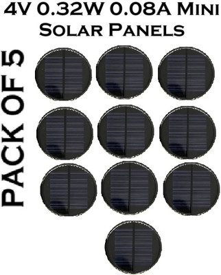 3REE PACK OF 10 4V 0.32W 0.08A Mini Solar Panels Electronic Components Electronic Hobby Kit