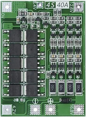 HouseOfCommon 4S 40A 14.8V 16.8V 18650 Charger Li-ion Lithium Battery Protection Board PCB BMS Electronic Components Electronic Hobby Kit