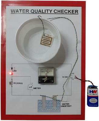 MELODY's Water Quality Checker Science Working Model for Che Misty Educational Electronic Hobby Kit