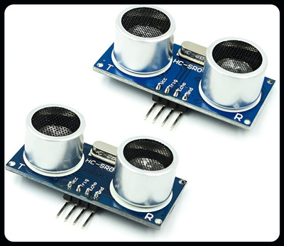 R&D A-(2 Pcs) Ultrasonic Module HC-SR04 Distance Sensor Electronic Components Electronic Hobby Kit
