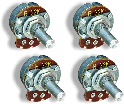 AVISRI 4 PCS B22K Potentiometer Electronic Components Electronic Hobby Kit