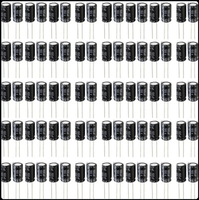 R&D A-100uF 100V 105C Radial Electrolytic Capacitor 100 PCS Electronic Components Electronic Hobby Kit