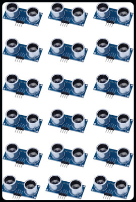 R&D A-HC-SR04 Ultrasonic Distance Measuring Sensor For Development Board PACK OF 20 Electronic Components Electronic Hobby Kit