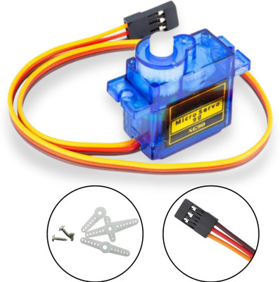 Ziobotics SG90 Micro Servo Motor – 180° Rotation, 9g for Robotics, RC Planes, DIY Motor Control Electronic Hobby Kit
