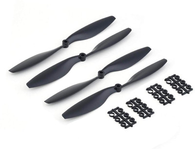 INVENTO 2 Pair 10 inch Long 1045 CW CCW Propeller Prop for RC Multi F450 Quadcopter Automotive Electronic Hobby Kit