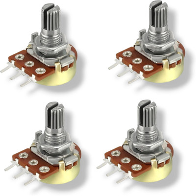 AVISRI 4 PCS 100k Potentiometer Electronic Components Electronic Hobby Kit