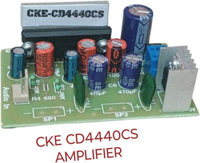 CKE CD4440CS IC Stereo Circuit Board for Amplifier Home Theater (Single IC) PCB Sound Recorder and Sound Circuit Electronic Hobby Kit