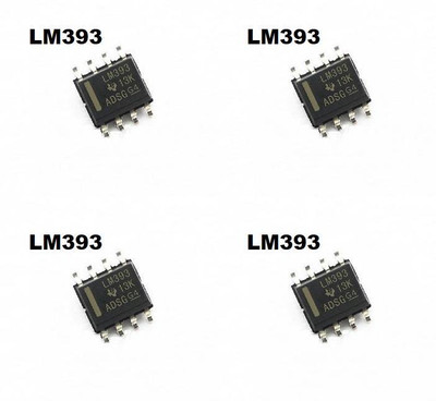 Flyrobo (4 Pcs) Pro3D LM393 SOP8 SMD Low Power Low Offset Voltage Dual Comparator Electronic Components Electronic Hobby Kit