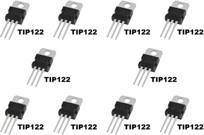 Flyrobo (10 Pcs) Pro3D TIP122 - NPN Transistor - Switching Transistor Electronic Components Electronic Hobby Kit