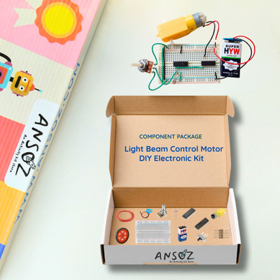 Ansoz Light Beam Control Motor DIY Kit – Ultimate Electronics Project for Students Electronic Components Electronic Hobby Kit