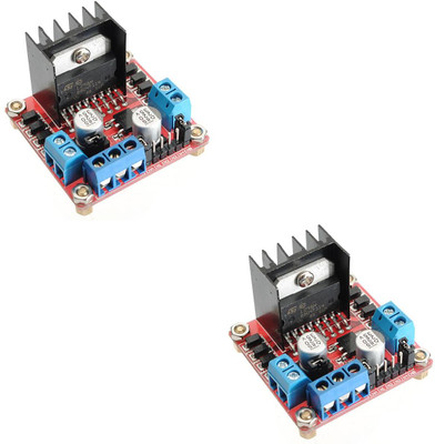 Flyrobo (2 pc) Pro3D L298N Motor Driver Module For Programming Board - Good Quality - Electronic Components Electronic Hobby Kit