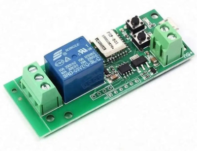 SG Flash WiFi + RF 433 Smart Switch 1CH Relay Module Electronic Components Electronic Hobby Kit