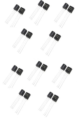 Amigos BC547 Transistor Pack of 20 Pcs Electronic Components Electronic Hobby Kit