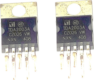 AVISRI 2 PCS TDA2003 Audio Power Amplifier IC Electronic Components Electronic Hobby Kit