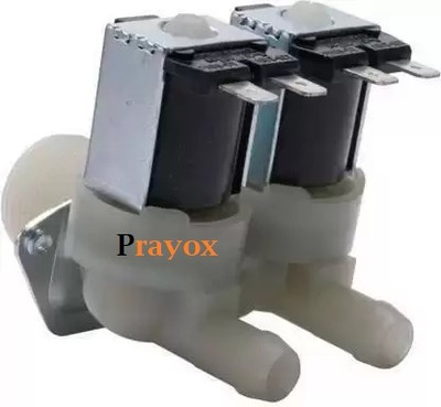 Prayox Water Inlet/Feed Valve Grey Suitable for Samsung Front Load Washing Machine Washing Machine Net(Pack of 1)