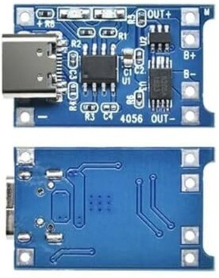 DAYANTI TECH 1A Charging Module for 3.7V Li-ion Battery(Type- C) Pack of 4 Electronic Components Electronic Hobby Kit