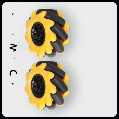 EASTRA Wheel Smart Robot Car Parts Mecanum Wheel, 48mm-EHK3109 Motor Control Electronic Hobby Kit