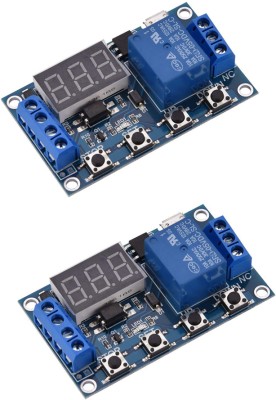 shockley electronics Timer Module Relay DC 6-3V Module Switch Trigger Time Delay Circuit (2 Piece) Electronic Components Electronic Hobby Kit