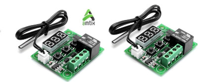 AMTIX W1209 Temperature Meter & 12V Relay Electronic Components Electronic Hobby Kit