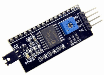 MIFRA ELECTRONICS I2C Module for 16×2 (1602) Character LCD (2 Pcs) Electronic Components Electronic Hobby Kit