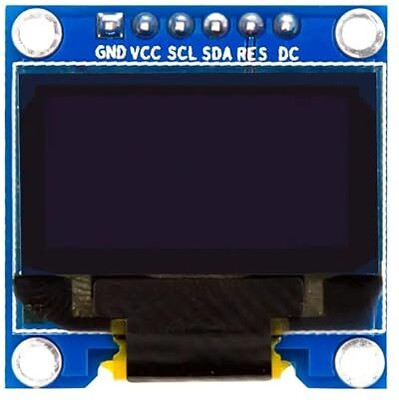 EmbeTronicX 0.96 Inch SPI 6-Pin OLED Display Module (WHITE) Display Lights Electronic Hobby Kit
