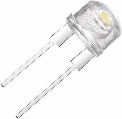 SYMFONIA 8 mm LED Light-Emitting Diodes (Green, 0.5W) - Pack of 50 Light Electronic Hobby Kit
