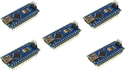 MAG BEE Nano Board Compatible with Arduino with soldered pin Pack Of 5 Electronic Components Electronic Hobby Kit