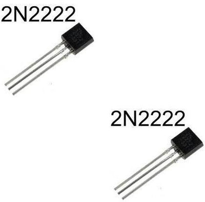 Flyrobo (2 Pcs) Pro3D 2n2222 Switching Transistor Electronic Components Electronic Hobby Kit