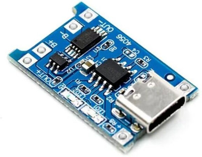 ERHIndia 1 Pc TP4056 Power Bank Lithium Battery Charging Module Circuit Type C Electronic Components Electronic Hobby Kit