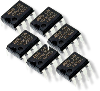 AVISRI 6 PIECES VIPER22A Low Power Offline SMPS Primary Switcher IC Electronic Components Electronic Hobby Kit