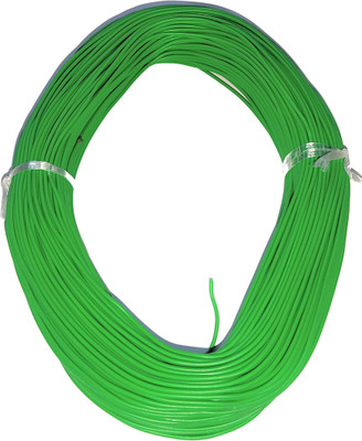 Wetrix PVC 0.4 sq/mm Green 75 m Wire(GREEN)