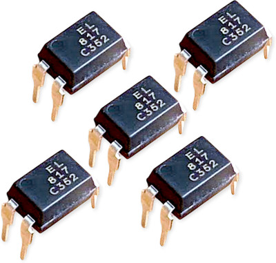 AVISRI 5 PIECES PC817 4-Pin Optocoupler Transistor Output Electronic Components Electronic Hobby Kit