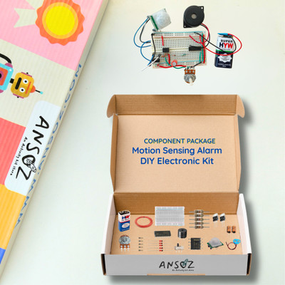 Ansoz Motion Sensing Alarm DIY Electronic Kit Electronic Components Electronic Hobby Kit