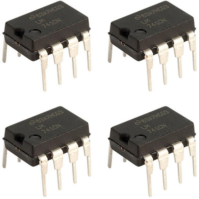 Flyrobo (4 Pcs) Pro3D LM741 Operational amplifier IC Electronic Components Electronic Hobby Kit