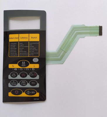 Payflip Microwave Oven Membrane Keypad Compatible/Replaceable with Microwave- GW73VD Electronic Components Electronic Hobby Kit