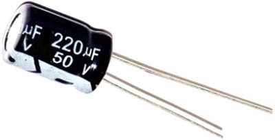 randd 220uF 50v Electrolytic Capacitor (Pack of 5) Electronic Components Electronic Hobby Kit
