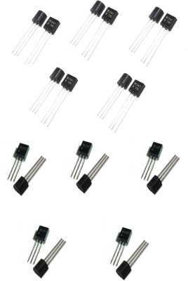 Amigos BC547 BC557 Transistor Combo Pack Pack of 20 Pcs Electronic Components Electronic Hobby Kit