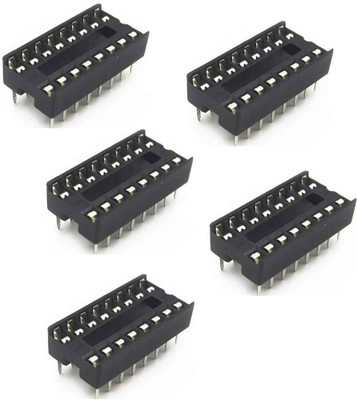 Mifra 14 Pin DIP IC Socket Base (5 pcs) Electronic Components Electronic Hobby Kit