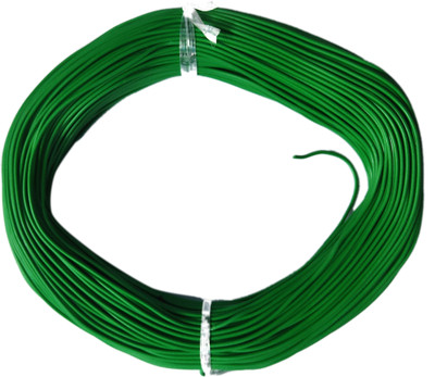 Wizzo PVC WIRE 0.4 sq/mm Green 78 m Wire(GREEN)