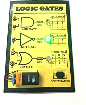Genescribe Logic And Gate Or Logic NOT Gate Educational Electronic Hobby Kit
