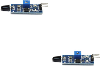 Flyrobo (2 Pcs) Pro3D IR Infrared Flame Sensor Module Electronic Components Electronic Hobby Kit