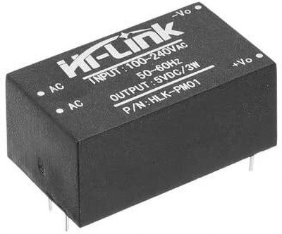 iBAT SOLUTIONS 1PCS HLK-PM01 5V 3W Switch Power Supply Module HI LINK HILINK 0.6A Electronic Components Electronic Hobby Kit